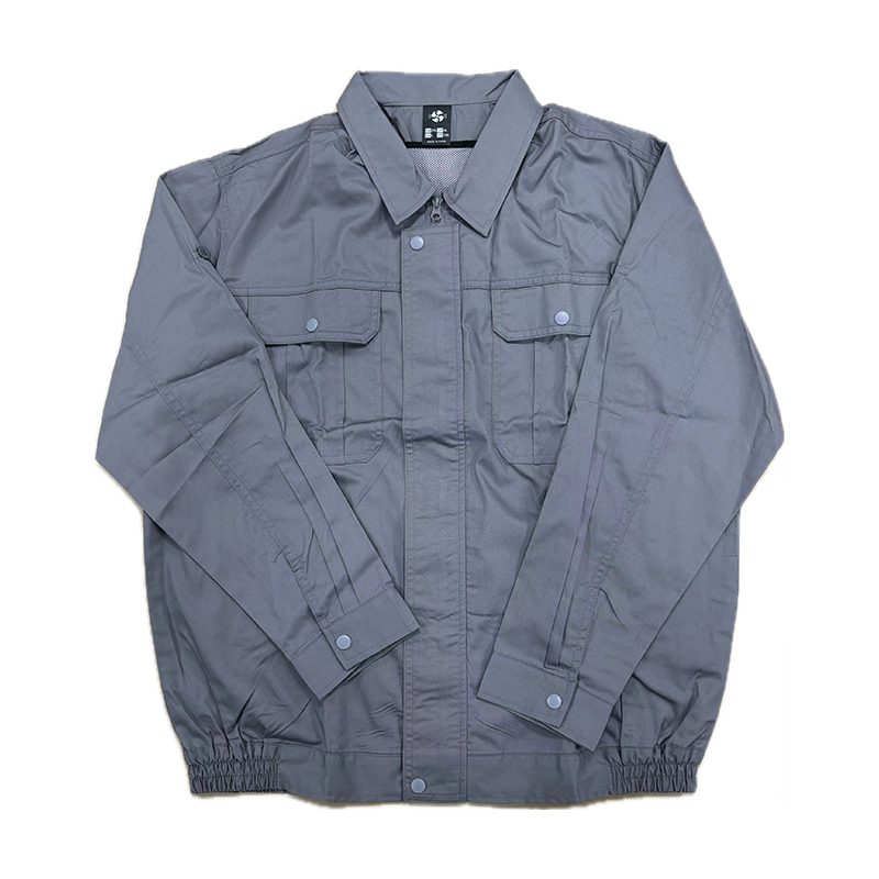 Dark Grey Long-Sleeved Aeris-Conditioning Suit (FG-24T1)